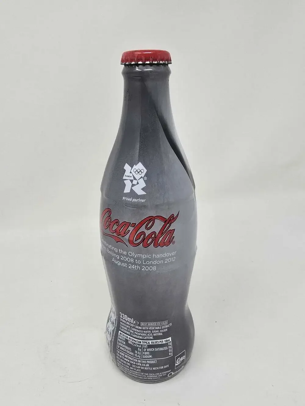 Limited Edition Coca Cola Bottle London Olympics Photographer Rankin RARE 9.5